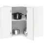 Mueble cocina esquina pared Lucca roble sonoma en Armarios de cocina | Comprar online en Foru.es