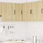 Mueble cocina esquina pared Lucca roble sonoma en Armarios de cocina | Comprar online en Foru.es