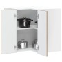 Mueble de cocina esquina pared Lucca madera vieja en Armarios de cocina | Comprar online en Foru.es