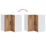 Mueble de cocina esquina pared Lucca madera vieja en Armarios de cocina | Comprar online en Foru.es