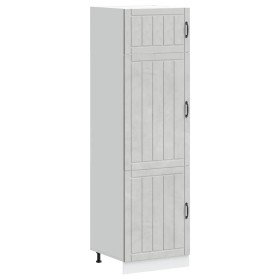 Mueble de cocina Lucca de madera contrachapada gris hormigón en Armarios de cocina | Comprar online en Foru.es