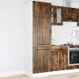 Mueble de cocina Lucca de madera contrachapada roble ahumado en Armarios de cocina | Comprar online en Foru.es