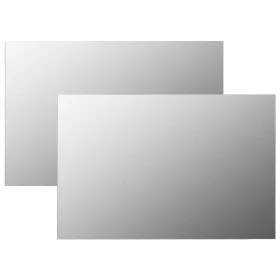 Rectangular wall mirrors 2 glass units 60x40 cm by vidaXL, Mirrors - Ref: Foro24-3051623, Price: 58,16 €, Discount: %