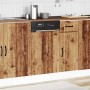 Panel para lavavajillas Lucca madera contrachapada madera vieja en Armarios de cocina | Comprar online en Foru.es