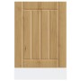 Panel lavavajillas Lucca madera contrachapada roble artesanal en Armarios de cocina | Comprar online en Foru.es