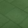 Losetas de goma protección de caídas 12 uds verde 50x50x3 cm de vidaXL, Suelos y moquetas - Ref: Foro24-3053180, Precio: 200,...