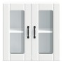 Armario pared cocina puerta de cristal Lucca blanca en Armarios de cocina | Comprar online en Foru.es