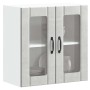 Armario pared cocina puerta de cristal Lucca gris hormigón en Armarios de cocina | Comprar online en Foru.es