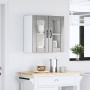 Armario pared cocina puerta de cristal Lucca gris hormigón en Armarios de cocina | Comprar online en Foru.es