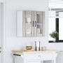 Armario pared cocina puerta de cristal Lucca sonoma gris en Armarios de cocina | Comprar online en Foru.es