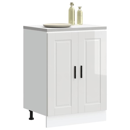 Mueble bajo de cocina porto alto brillo blanco en Armarios de cocina | Comprar online en Foru.es