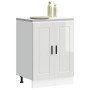 Mueble bajo de cocina porto alto brillo blanco en Armarios de cocina | Comprar online en Foru.es
