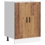 Mueble bajo de cocina porto madera vieja madera reconstituida en Armarios de cocina | Comprar online en Foru.es