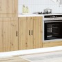 Mueble bajo de cocina porto roble artesano madera reconstituida en Armarios de cocina | Comprar online en Foru.es