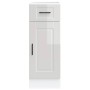 Mueble bajo de cocina porto alto brillo blanco en Armarios de cocina | Comprar online en Foru.es