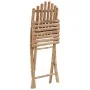 Sillas de jardín plegables 2 unidades bambú con cojines de vidaXL, Sillas de jardín - Ref: Foro24-3063992, Precio: 120,56 €, ...