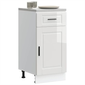Mueble bajo de cocina porto alto brillo blanco en Armarios de cocina | Comprar online en Foru.es