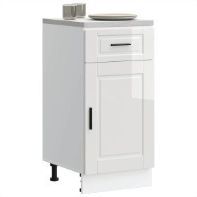 Mueble bajo de cocina porto alto brillo blanco en Armarios de cocina | Comprar online en Foru.es