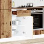 Mueble bajo de cocina porto madera vieja madera reconstituida en Armarios de cocina | Comprar online en Foru.es