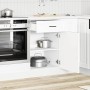 Mueble bajo de cocina Porto madera contrachapada blanca en Armarios de cocina | Comprar online en Foru.es