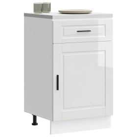 Mueble bajo de cocina porto alto brillo blanco en Armarios de cocina | Comprar online en Foru.es