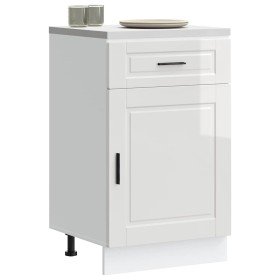 Mueble bajo de cocina porto alto brillo blanco en Armarios de cocina | Comprar online en Foru.es