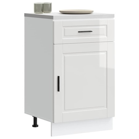 Mueble bajo de cocina porto alto brillo blanco en Armarios de cocina | Comprar online en Foru.es