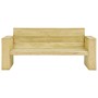 Juego de muebles de jardín 3 piezas madera de pino impregnada de vidaXL, Conjuntos de jardín - Ref: Foro24-3053199, Precio: 6...