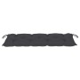 Banco de jardín plegable con cojín bambú 118 cm de vidaXL, Bancos de jardín - Ref: Foro24-3063864, Precio: 102,09 €, Descuent...