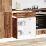 Mueble bajo de cocina porto madera vieja madera reconstituida en Armarios de cocina | Comprar online en Foru.es
