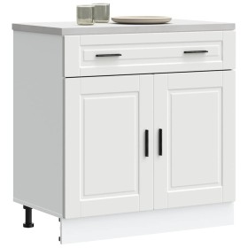 Mueble bajo de cocina Porto madera contrachapada blanca en Armarios de cocina | Comprar online en Foru.es