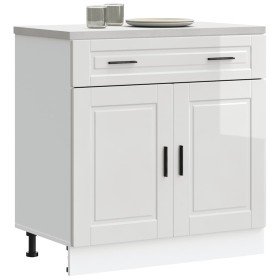 Mueble bajo de cocina porto alto brillo blanco en Armarios de cocina | Comprar online en Foru.es
