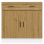 Mueble bajo de cocina porto roble artesano madera reconstituida en Armarios de cocina | Comprar online en Foru.es