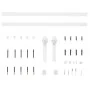 Puerta corredera con herrajes madera maciza de pino 85x210 cm de vidaXL, Puertas - Ref: Foro24-3203040, Precio: 198,39 €, Des...