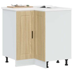 Mueble bajo esquina de cocina porto madera reconstituida en Armarios de cocina | Comprar online en Foru.es