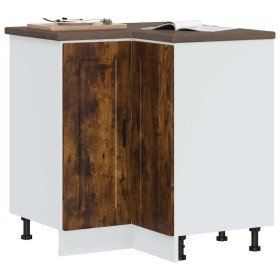 Mueble bajo esquina de cocina porto madera reconstituida en Armarios de cocina | Comprar online en Foru.es