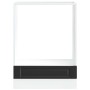 Mueble de horno Porto negro madera reconstituida en Armarios de cocina | Comprar online en Foru.es