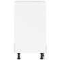 Mueble de horno Porto alto brillo blanco madera reconstituida en Armarios de cocina | Comprar online en Foru.es