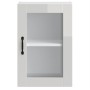 Armario pared para cocina puerta cristal Porto blanco brillante en Armarios de cocina | Comprar online en Foru.es