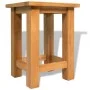 Side tables 2 units solid oak wood 27x24x37 cm by vidaXL, Side tables - Ref: Foro24-3053417, Price: 87,20 €, Discount: %
