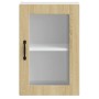 Armario de pared para cocina puerta cristal Porto roble sonoma en Armarios de cocina | Comprar online en Foru.es
