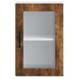 Armario de pared para cocina puerta cristal Porto roble ahumado en Armarios de cocina | Comprar online en Foru.es