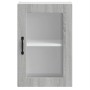 Armario de pared para cocina puerta cristal Porto gris sonoma en Armarios de cocina | Comprar online en Foru.es