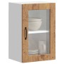 Armario de pared para cocina puerta cristal Porto madera vieja en Armarios de cocina | Comprar online en Foru.es