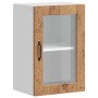 Armario de pared para cocina puerta cristal Porto madera vieja en Armarios de cocina | Comprar online en Foru.es