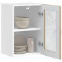 Armario pared para cocina puerta cristal Porto roble artesanal en Armarios de cocina | Comprar online en Foru.es