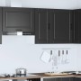 Mueble de pared de cocina Porto madera contrachapada negra en Armarios de cocina | Comprar online en Foru.es