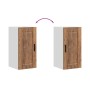 Armario de pared de cocina Porto madera vieja madera ingeniería en Armarios de cocina | Comprar online en Foru.es
