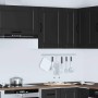 Mueble de pared de cocina Porto madera contrachapada negra en Armarios de cocina | Comprar online en Foru.es
