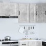 Armario de pared cocina Porto madera ingeniería gris hormigón en Armarios de cocina | Comprar online en Foru.es